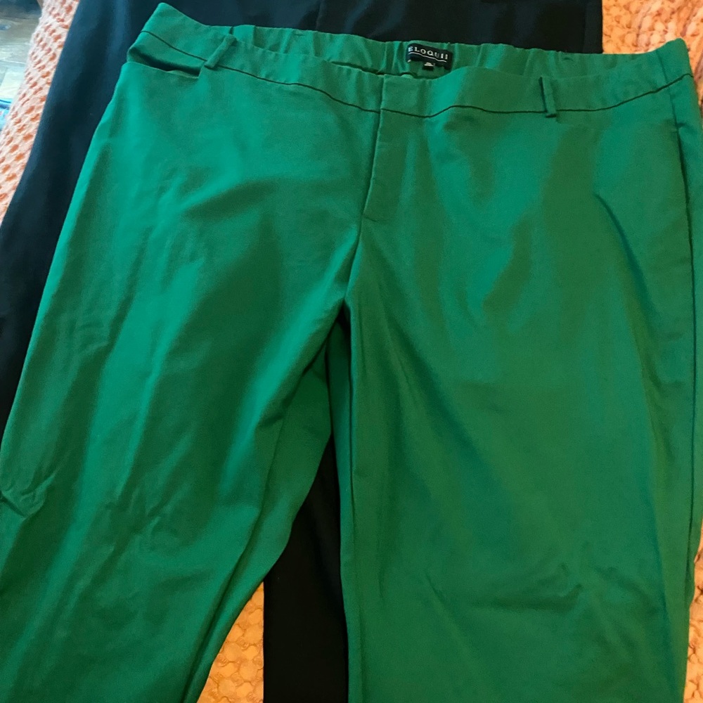 Eloquii Work Pants - Size 26 W - Two pairs, one price -washed not worn
